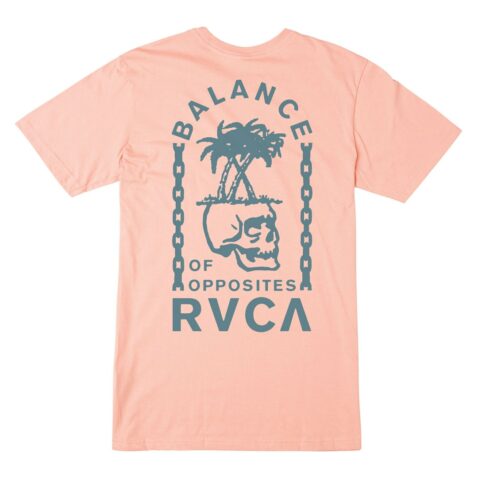 RVCA Bad Palms T-Shirt Coral