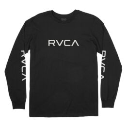 RVCA Big RVCA Long Sleeve T-Shirt Black