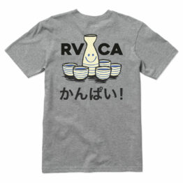 RVCA Kampai T-Shirt Grey Noise