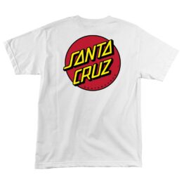 Santa Cruz Classic Dot T-Shirt White
