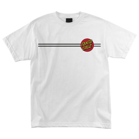 Santa Cruz Classic Dot T-Shirt White