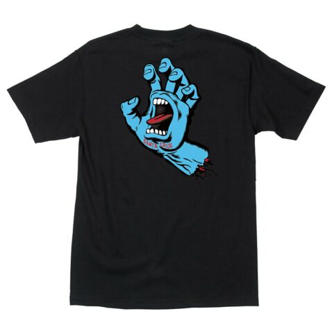 Santa Cruz Screaming Hand T-Shirt Black