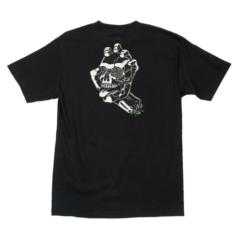 Santa Cruz Screaming Skull T-Shirt Black