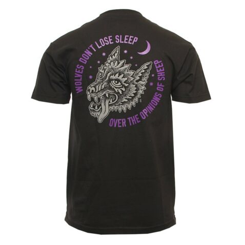 Sketchy Tank Opinions T-Shirt Black Purple