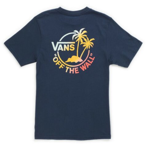 Vans Mini Dual Palm T-Shirt Dress Blues Gradient