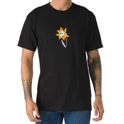 Vans Skull Flower T-Shirt Black