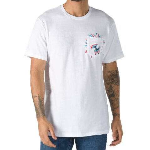 Vans Uncle Slam Pocket T-Shirt White