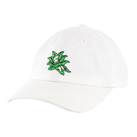Rip N Dip Tucked In Dad Strapback Hat White