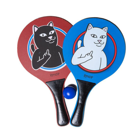 Rip N Dip Paddle Up Paddle Ball Blue Red
