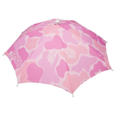 Rip N Dip Camo Umbrella Hat Pink