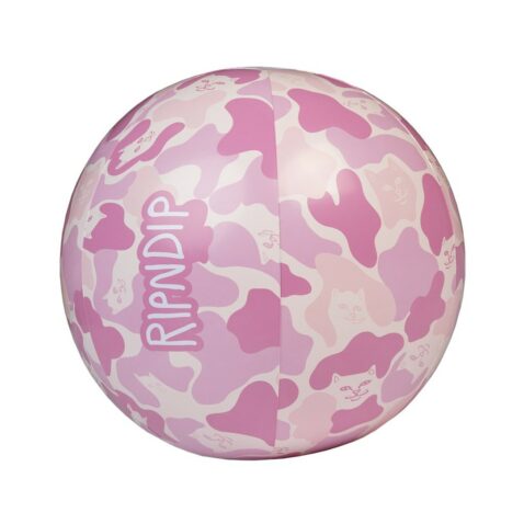 Rip N Dip Camo Beach Ball Pink
