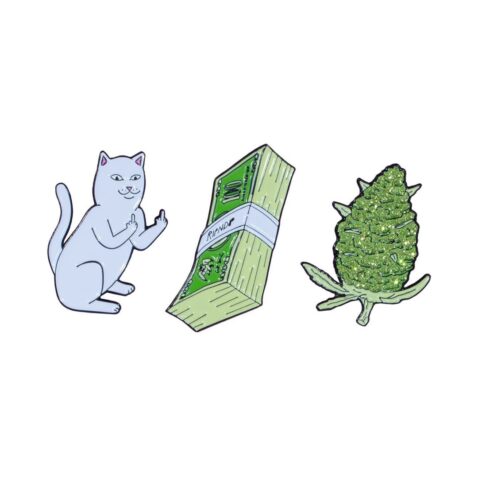 Rip N Dip Pu$$y Money Weed Pin