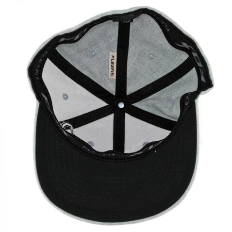 FOX Clouded Flexfit Hat Grey Black - Image 3