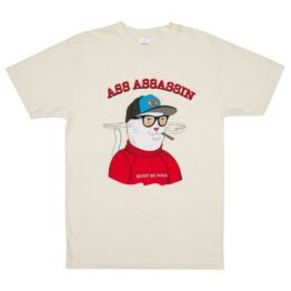 Rip N Dip Ass Assassin T-Shirt Vintage White