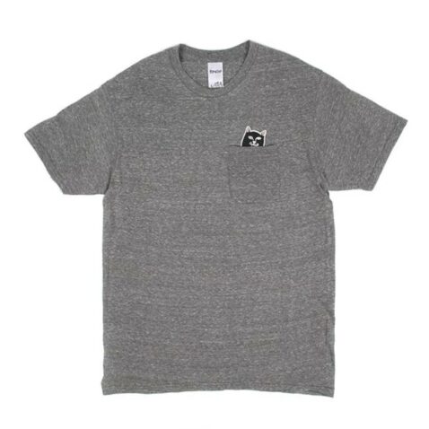 Rip N Dip Lord Jermal Pocket T-Shirt Ash