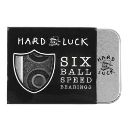 Hard Luck Hard 6 Ball Bearings Silver Black