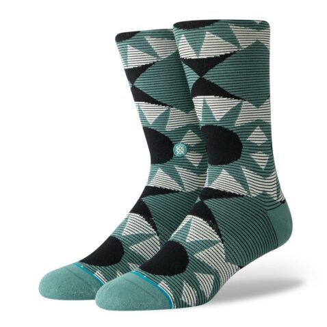 Stance Lens Sock Sea Green