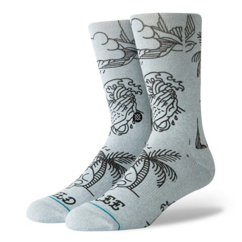 Stance Wild And Free Sock Heather Grey