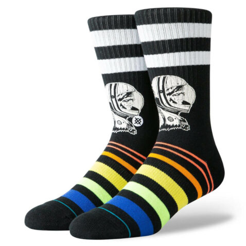 Stance Moon Man Sock Black