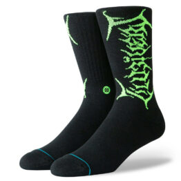 Stance UZI Neon Sock Black