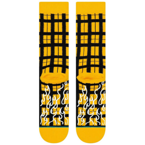 Stance Burning Up Sock Yellow