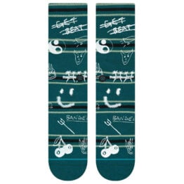 Stance Get Beat Sock Green