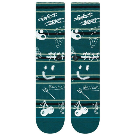 Stance Get Beat Sock Green - Image 2