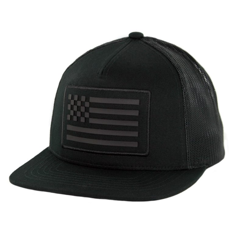 Fox Patriot Snapback Hat Black