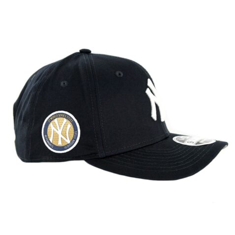New Era 9Fifty New York Yankees Callout Snapback Hat Dark Navy