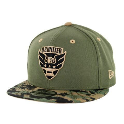 New Era 9Fifty Washington DC United Military Appreciation Snapback Hat Digi Camo