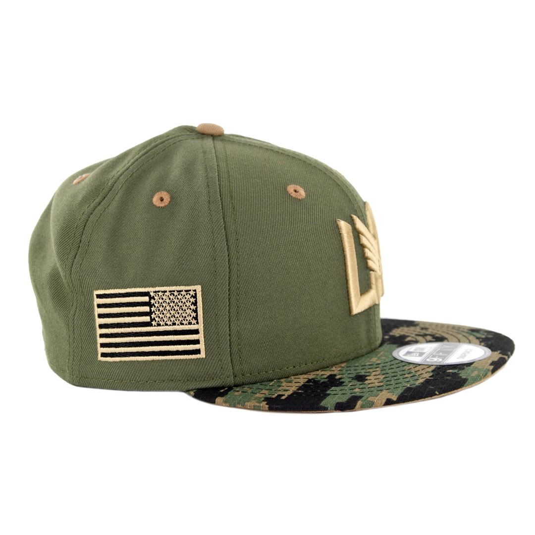 New Era 9Fifty Los Angeles Football Club Military Appreciation Snapback Hat Digi Camo New Era 9Fifty Los Angeles Football Club Military Appreciation Snapback Hat Digi Camo - Image 2