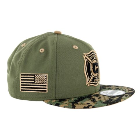 New Era 9Fifty Chicago Fire Military Appreciation Snapback Hat Digi Camo