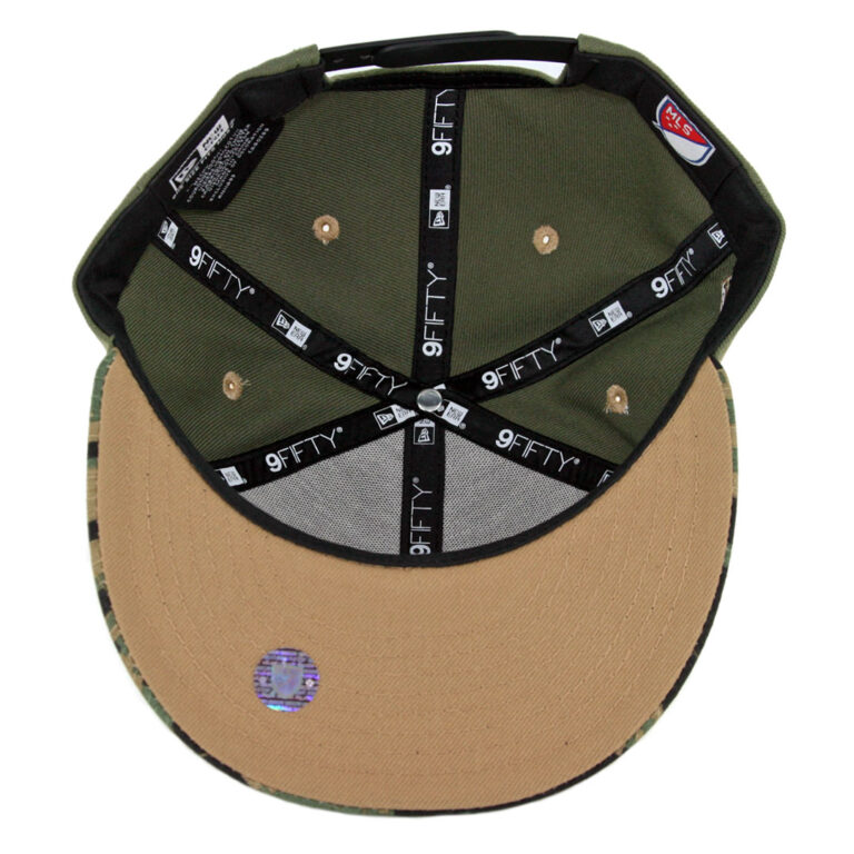 New Era 9Fifty Chicago Fire Military Appreciation Snapback Hat Digi Camo - Inside New Era 9Fifty Chicago Fire Military Appreciation Snapback Hat Digi Camo - Inside
