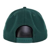 New Era 9Fifty Plain Blank Snapback Dark Green - Back
