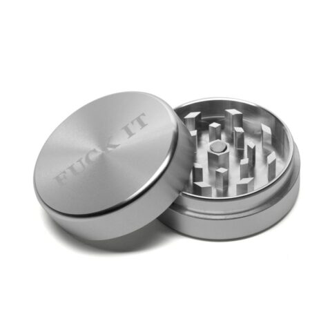 HUF Fuck It Grinder Silver