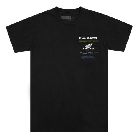 Civil Hellbent Pocket T-Shirt Black