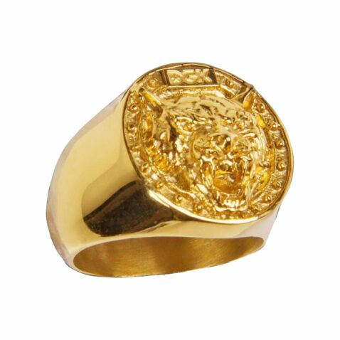 DGK Big Cat Ring Gold