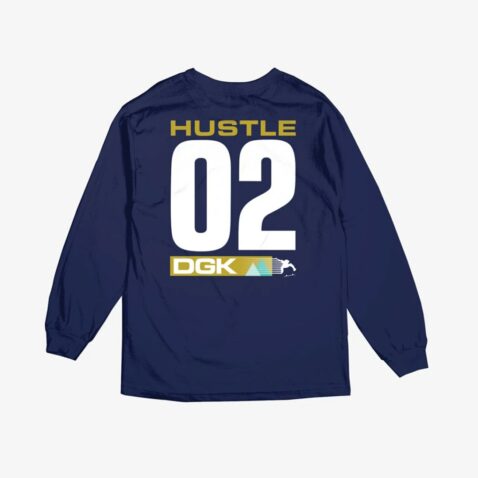 DGK Established Long Sleeve T-Shirt Navy