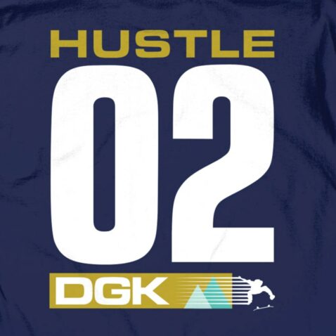 DGK Established Long Sleeve T-Shirt Navy - Image 4