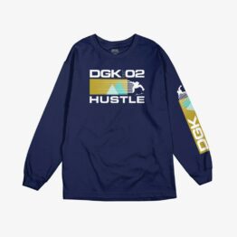 DGK Established Long Sleeve T-Shirt Navy