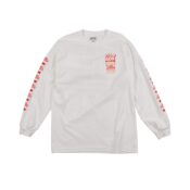 DGK x Cup Noodles Logo Long Sleeve T-Shirt White
