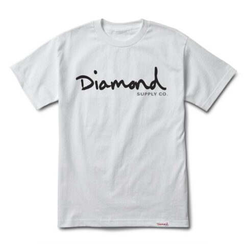 Diamond Supply Co OG Script T-Shirt White