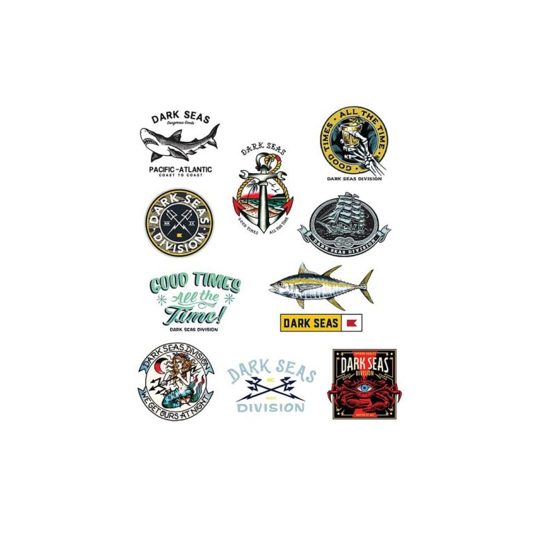 Dark Seas Sticker Pack
