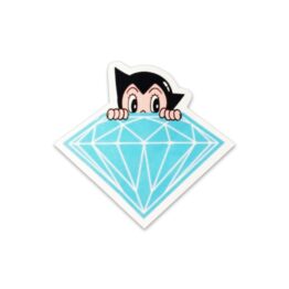 Diamond Supply Co x Astro Boy Brilliant Sticker Diamond Blue