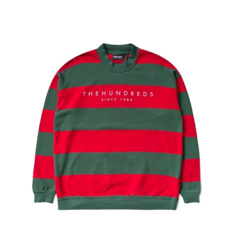The Hundreds Elm Crewneck Sweatshirt Hunter Green