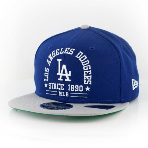 New Era 9Fifty Los Angeles Dodgers Arch Snapback Royal Blue