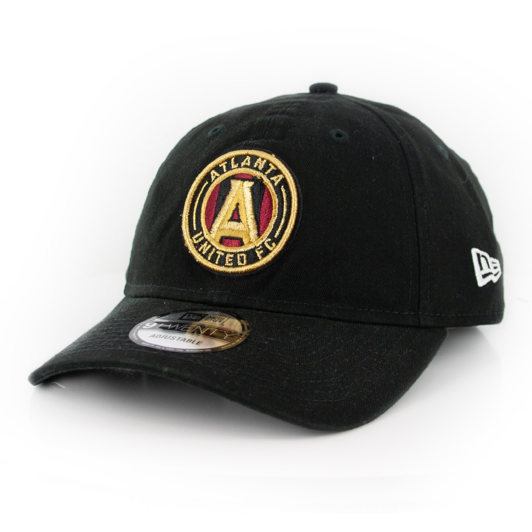 Black New Era 920 Atlanta United FC "Core Classic" Strapback Hat MLS Dad Cap 