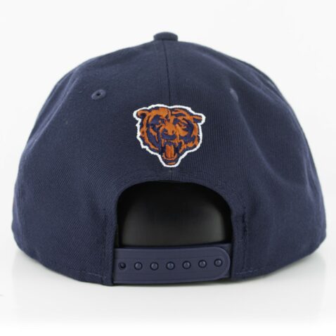 New Era 9Fifty Chicago Bears Elemental Snapback Hat Dark Navy - Image 2