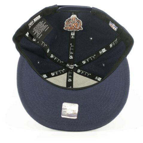 New Era 9Fifty Chicago Bears Elemental Snapback Hat Dark Navy - Image 3
