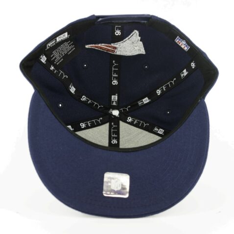 New Era 9Fifty New England Patriots Elemental Snapback Hat Dark Navy - Image 3